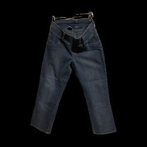 Elly B by Olian petite maternity jeans.